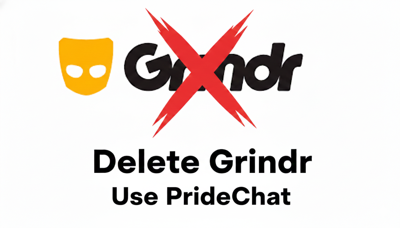 A Call to Delete Grindr and Use PrideChat – A Safer, Community-Based Alternative