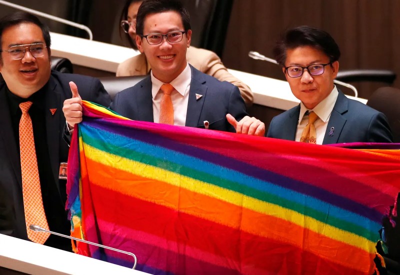 Thailand Moves Closer to Legalizing Gay Marriage Following Parliament Approval