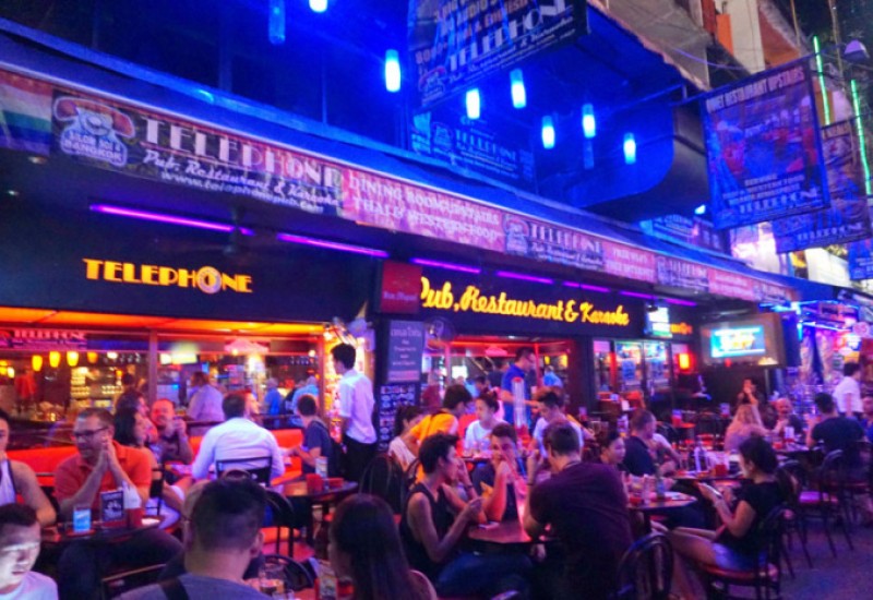 Telephone Pub and Restaurant Silom Soi 4 Bangkok Thailand